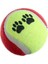 Petinka® Üçlü Renkli Desenli Tenis Topu Kedi Köpek Oyuncağı 2