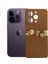 Apple iPhone 14 Pro Max Kılıf 3D M Bear Kamera Korumalı Silikon Kapak 2