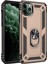 Iphone 11 Pro Kılıf Sofya Yüzüklü Silikon Kapak - Gold 300099 1