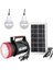 BYR002 Yajıa YJ-1902T 5 W 22 Smd LED 2 Ampullü Solar Işıldak [efsngrck] 1