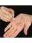 Beyaz Zirkon Taşlı Diamond Cut Tasarım Rose Renk 925 Ayar Gümüş Kadın Küpe 1