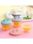 Yeşil Stil Yeni 4 Adet Pratik Sevimli Yumurta Kazanı Plastik Yumurta Kaçak Avcı Seti Mutfak Yumurta Pişirici Araçları Yumurta Kalıp Formu Kapaklı Fırça Gözleme Makinesi (Yurt Dışından) 4