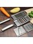 4 Parçalı Set Stili 3-In-1 Multi-Purpose Vegetable Slicer Stainless Steel Fruit Potato Peeler Grater Shredders Food Chopper Cutter Kitchen Tools (Yurt Dışından) 3