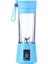 Mavi Elektrik Tarzı 800ML Taşınabilir Mikser USB Blender El Sıkacağı Makinesi Smoothie Mini Mutfak Robotu Blender Meyve Sıkacağı Fincan Ev Için (Yurt Dışından) 1