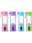 Mavi Elektrik Tarzı 800ML Taşınabilir Mikser USB Blender El Sıkacağı Makinesi Smoothie Mini Mutfak Robotu Blender Meyve Sıkacağı Fincan Ev Için (Yurt Dışından) 3