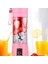 Mavi Stil Şarj Edilebilir Mikser USB Elektrikli Meyve Sıkacağı El Smoothie Maker Blender Karıştırma Mini Taşınabilir Mutfak Robotu Sıkacağı (Yurt Dışından) 2