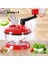 2l Bıçak Stili Mikser Mutfak Robotu Mutfak El Kitabı Güçlü Yumurta Blender Kıyma Makinesi Sebze Doğrama Parçalayıcı Paslanmaz Çelik Bıçaklı Kesici (Yurt Dışından) 1