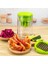 Yeşil Stil Çok Işlevli Dilimleme Patates Kızartması Sebze Kesici Patates Doğrayıcı Mutfak Gadget Hızlı Sebze Kesici Nicer Dicer Dropship (Yurt Dışından) 1