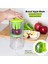 Yeşil Stil Çok Işlevli Dilimleme Patates Kızartması Sebze Kesici Patates Doğrayıcı Mutfak Gadget Hızlı Sebze Kesici Nicer Dicer Dropship (Yurt Dışından) 2