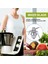 Beyaz Stil Paslanmaz Çelik Sıkacağı Yedek 4-Blade Vorwerk Thermomix TM21 Mutfak Aracı Meyve Et Karıştırma Makinesi Aksesuarları (Yurt Dışından) 4