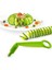 5 Adet Rastgele Stil Adet Sebze Spiral Bıçak Patates Havuç Salatalık Salata Doğrayıcı Spiral Vida Dilimleme Kesici Spiralizer Mutfak Aksesuarları (Yurt Dışından) 5