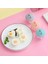 Gri Tarzı Set Pratik Sevimli Yumurta Kazanı Plastik Yumurta Avcısı Seti Mutfak Yumurta Pişirici Aletleri Kapaklı Yumurta Kalıbı Formu Fırçalı Gözleme Makinesi (Yurt Dışından) 5