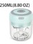 250ML-B-YEŞIL Stil Electric Food Chopper USB Rechargeable Wireless Garlic Chopper With Blade Mini Meat Grinder Tools Portable Kitchen Accessories (Yurt Dışından) 1