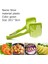 Yeşil Stil Mutfak Gadget Domates Patates Meyve Dilimleme Limon Kesici Öğütücüler Meyve Kesme Tutucu Pişirme Gereçleri Mutfak Aksesuarları (Yurt Dışından) 1