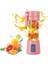 Yeşil Stil 8X8X23.5CM Taşınabilir Blender USB Mikser Elektrikli Meyve Sıkacağı Makinesi Smoothie Blender Mini Mutfak Robotu Kişisel Blender Fincan Suyu Karıştırıcıları (Yurt Dışından) 5