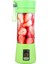Yeşil Stil Taşınabilir Mikser Çok Fonksiyonlu USB Elektrikli Blender Gıda Smoothie Maker Blender Karıştırma Şarj Edilebilir 6 Yapraklı Meyve Sıkacağı Fincan (Yurt Dışından) 1