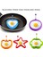 Yıldız Stili Ufo Tarzı Silikon Kızarmış Yumurta Gözleme Halkası Omlet Kızarmış Yumurta Yuvarlak Şekillendirici Yumurta Kalıbı Yemek Pişirme Için Kahvaltı Tavası Fırın Mutfak (Yurt Dışından) 2