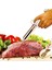 Gümüş Tarzı 2 Oz Büyük Kapasiteli Et Enjektörü Paslanmaz Çelik Şırınga Kiti, 3 Profesyonel Marinade Şırınga Iğneli Türkiye Baharatı (Yurt Dışından) 3