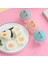 Yeşil Stil 4 Adet Sevimli Yumurta Kazanı Ocak Araçları Plastik Yumurta Kaçak Avcı Kalıp Formu Silikon Fırça ile Set Mutfak Yumurta Ocak Araçları Gözleme Makinesi (Yurt Dışından) 2