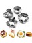 Çiçek-3pc Stili 3 Adetset Çerez Kesici Kızarmış Yumurta Kalıp Bisküvi Makinesi Kızartma Yumurta Gözleme Pişirme Araçları Kek Süslemeleri Mutfak Pişirme Gereçleri (Yurt Dışından) 2