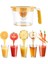 600ML Tarzı Narenciye Portakal Sıkacağı Makinesi Manuel Pres Meyve Limon Sıkacağı Şişe 600ML Sağlıklı Yaşam Taşınabilir Blender Fincan Mutfak Aletleri (Yurt Dışından) 5