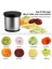 Lmetjma Manuel Spiralizer Sebze Dilimleme Paslanmaz Çelik Sebze Dilimleme Kesici Sebze Spiral Kesici Zoodle Maker KC0110 (Yurt Dışından) 2