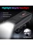 03 Kuyruk Lambası Stili Bisiklet Işık Vurgulamak Bisiklet Far USB Şarj Kablosuz Korna Dağ Bisikleti Gece Sürme Aydınlatma Korna Bisiklet Aksesuarları (Yurt Dışından) 2