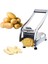 Patates Cipsi Şerit Dilimleme Kesici Doğrayıcı Makinesi Yapma Aracı Paslanmaz Çelik Sebze Dilimleme Kesici Patates Kızartması (Yurt Dışından) 2
