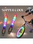 2 Adet LED Lastik Lastik Tekerlek Valf Jant Lambası Yanıp Sönen Güvenlik Işıkları Araba Bisiklet Kızdırma Çubuğu LED Işıkları Tekerlek Işık Bisiklet Aksesuarları (Yurt Dışından) 1
