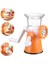 Turuncu Tarzı Çok Işlevli Güçlü Kıyma Makinesi Çok Işlevli Manuel Gıda Kesici Işlemci Blender Manuel Kıyma Makinesi Aletler Kıyıcı (Yurt Dışından) 4