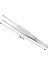14CM Tarzı 14 cm Barbekü Maşa Sunum Paslanmaz Çelik Cımbız Mutfak Aracı Gümüş Kaplama Şef Gıda Cımbız Barbekü Klip (Yurt Dışından) 1