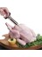 Grill 2-Oz Turşu Baharat Enjektör Hindi Et Enjektörleri Paslanmaz Çelik 3 Iğneli Pişirme Şırınga Enjeksiyon (Yurt Dışından) 3
