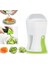 Yeşil Stil Spiralizer Sebze Dilimleme Spiral Kesici Döner Parçalayıcı Soyucu Manuel Meyve Patates Havuç Turp Rende Mutfak Aletleri (Yurt Dışından) 2
