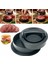 Siyah Stil 125X125X60MM Yuvarlak Hamburger Presi Plastik Hamburger Makinesi Et Sığır Izgara Burger Patty Pres Kalıp Mutfak Aracı Pasta Araçları (Yurt Dışından) 3