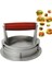 F PRESS100KAĞIT Stili Hamburger Presleri Maker Presi Pirzola Dolması Alüminyum Hamburger Kalıbı Manuel Hamburger Formları Pres Burger (Yurt Dışından) 5