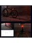 No.4 Tarzı Wasafire LED Bisiklet Arka Lambası 5 Led+2 Lazer Bisiklet Lambası Gece Güvenlik Uyarı Işıkları Dağ Bisikleti Arka Lambası Bisiklet Kuyruk Lambaları (Yurt Dışından) 5