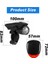 Güneş Enerjili Bisiklet Işık USB 240 Lümen 3 Mod Bisiklet Ön Işık Lambası Bisiklet Far Bisiklete Binme LED El Feneri Arka Arka Lamba Seti (Yurt Dışından) 4