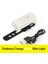 Beyaz 1pc Tarzı USB Şarj Edilebilir Bisiklet Işık Mtb Bisiklet Ön Arka Arka Arka Lamba Bisiklet Güvenlik Uyarı Işığı Su Geçirmez Bisiklet Lambası (Yurt Dışından) 1