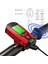 Kırmızı-A Tarzı 3 1 USB Bisiklet El Feneri 5 LED Bisiklet Bilgisayarıhorn Bisiklet Ön Işık Ipx4 Su Geçirmez Far Kilometre Sayacı Bisiklet Aksesuarları (Yurt Dışından) 4