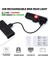 Beyaz 2 Tarzı 3 Renk Kask Işığı LED 5 Mod Far 110 Lümen USB Bisiklet Lambası Kuyruk Işıkları El Feneri Bisiklet Koşu Bisikleti Için Arka Işık (Yurt Dışından) 3