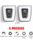 2 Adet 5 Mod Stili Su Geçirmez Arka Bisiklet Işığı Mini USB Şarj Edilebilir Kask Işığı Bisiklet El Feneri 20 Lümen Flaş Geri Arka Lambayı Uyar (Yurt Dışından) 1