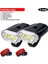 2 Adet-5cob Stili Trlıfe Ma Bisiklet Işığı Yağmur Geçirmez USB Şarj 8t6 LED Bisiklet Işıkları Ön Lamba Far El Feneri Bisiklet Işığı (Yurt Dışından) 1