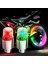 Renk Stili LED Araba Tekerleği Konuştu Işık Motosiklet Bisiklet Işığı Neon Lastik Valf Kapakları Flaş Işıkları Dağ Yolu Bisikleti Gece Lambası Bisiklet Araçları (Yurt Dışından) 5