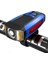 Mavi Tarzı Şarj USB Bisiklet El Feneri 5 LED Bisiklet Bilgisayarıhorn Bisiklet Ön Işık Ipx4 Su Geçirmez Far Kilometre Sayacı Bisiklet Aksesuarları (Yurt Dışından) 1