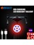 Halka Şekli Stili Bisiklet Işık USB Şarjlı Bisiklet Işık LED Lamba El Feneri Kuyruk Arka Bisiklet Işıkları Mtb Seatpost Için Bisiklet Aksesuarları (Yurt Dışından) 3