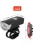 No.2 Tarzı Mtb Bisiklet Bisiklet Ön Arka Işıklar Set Dağ Bisikleti Gece Bisiklete Binme Far USB LED Güvenlik Uyarı Arka Lambası Bisiklet Aksesuarları (Yurt Dışından) 4