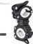 HLD211BKWT Stili Deemount Bisiklet Işık Braketi Bisiklet Lambası Tutucu LED Torch Far Pompası Standı Hızlı Bırakma Montajı 360 Derece Dönebilen HLD-211 (Yurt Dışından) 1