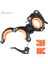 HLD211BKWT Stili Deemount Bisiklet Işık Braketi Bisiklet Lambası Tutucu LED Torch Far Pompası Standı Hızlı Bırakma Montajı 360 Derece Dönebilen HLD-211 (Yurt Dışından) 3