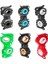 HLD211BKWT Stili Deemount Bisiklet Işık Braketi Bisiklet Lambası Tutucu LED Torch Far Pompası Standı Hızlı Bırakma Montajı 360 Derece Dönebilen HLD-211 (Yurt Dışından) 5