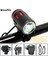 Bisiklet Işığı Sadece Stil Wasafire 2000LM Xm-L2 LED Bisiklet Işık Bisiklet Ön Işıkları Mtb Far Gece Bisiklet Farı + Pil Paketi + Şarj Cihazı (Yurt Dışından) 2